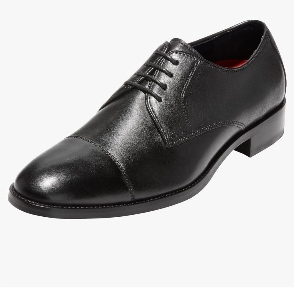 Cole Haan Men's Lenoxford Hill Cap Toe Oxford Black